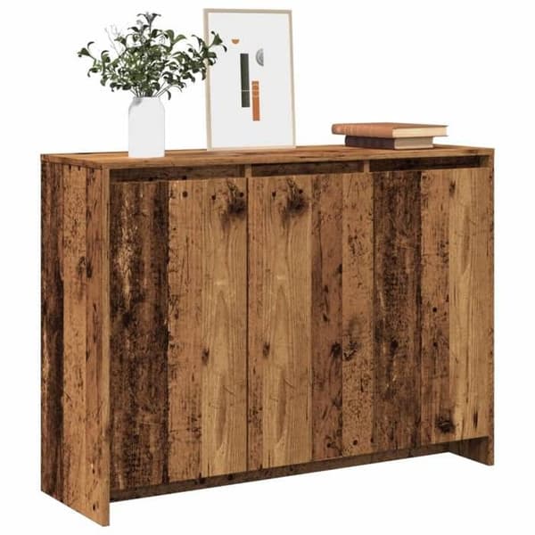 Maison Exclusive - Buffet gammel træ 102x33x75 cm ingeniørtræ