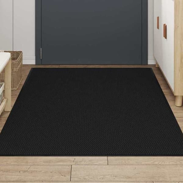 Maison Exclusive - Sort dørmåtte 115x200 cm