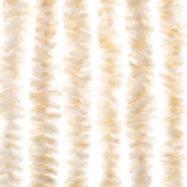 Maison Exclusive - Beige og hvid fluenet 56x200 cm chenille