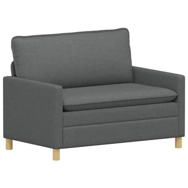 Maison Exclusive - Mörkgrå Soffa 126 x 81 x 87,5 cm Tyg