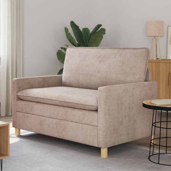 Maison Exclusive - Beige Sofa 126 x 81 x 87,5 cm Polyester