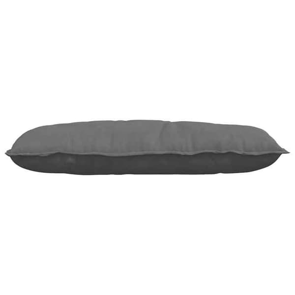 Maison Exclusive - Mørkegrå rygpude 100 x 50 cm Mikrofiber stof