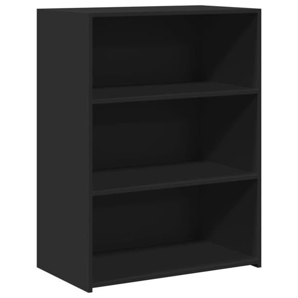 Maison Exclusive - Buffé svart 70x41x93 cm ingenjörsträ