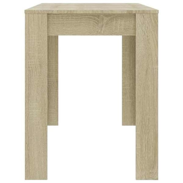 Maison Exclusive - Matbord Ek sonoma 120x60x76 cm Ingenjörsträ