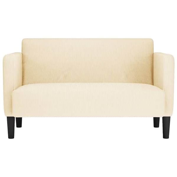 Maison Exclusive - Kermanvärinen 109 cm:n samettinen sohva