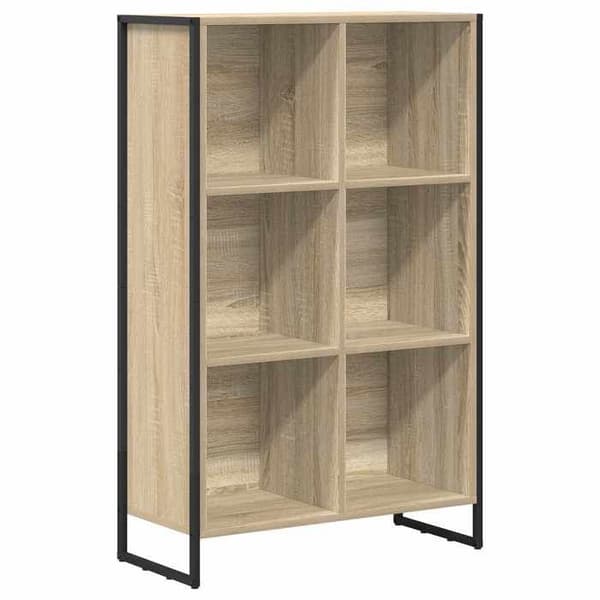 Maison Exclusive - Bibliotek Egetræ Sonoma 68 x 30 x 108 cm Ingeniørtræ