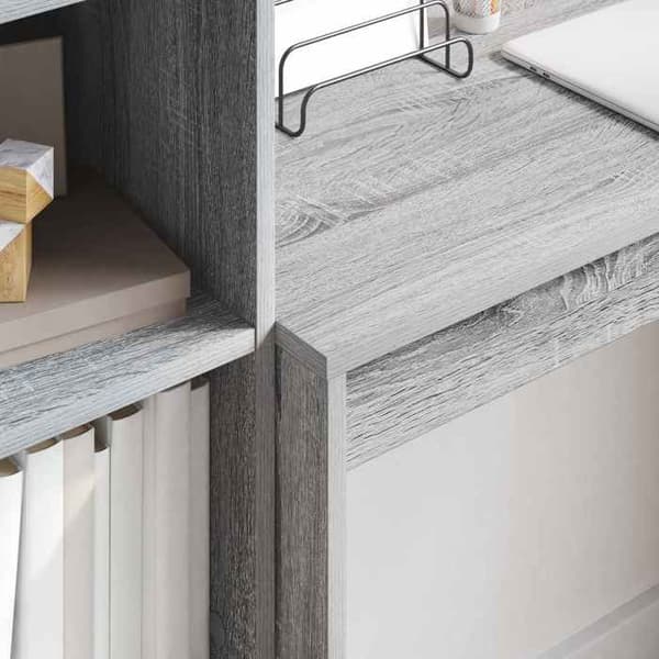 Maison Exclusive - Kontor Grå Sonoma 135,5 x 40 x 127 cm 2 st