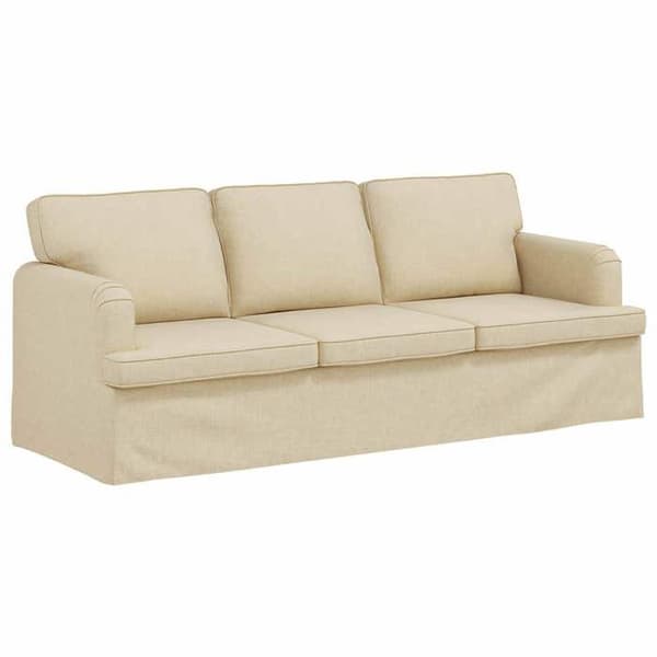 Maison Exclusive - 2-delars soffgrupp i crème tyg