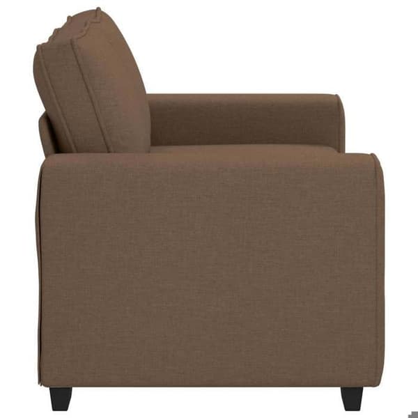 Maison Exclusive - Soffa 2 platser brun 160x77x82 cm i tyg