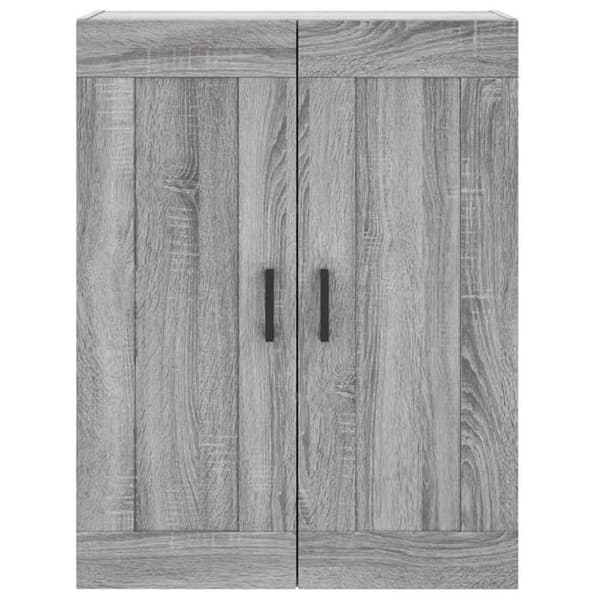 Maison Exclusive - Väggskåp sonoma grå 69,5x34x90 cm ingenjörsträ
