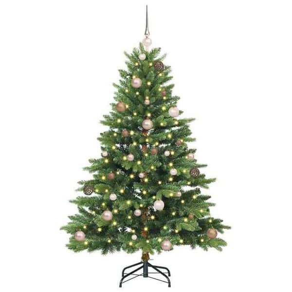 Tekokuusi - EXCLUSIVE KOTI - 150 cm - 150 LED - Vihreä - USB 5V Grön