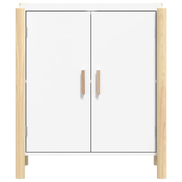 Maison Exclusive - Hvid Buffet 62x38x70 cm Ingeniørtræ