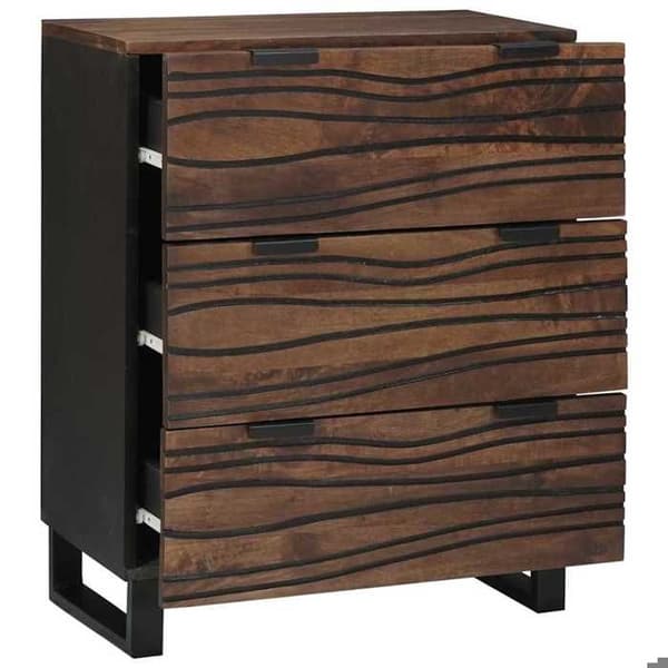 Maison Exclusive - Bufféset 2 delar Valnöt 120 x 33 x 75 cm Valnöt