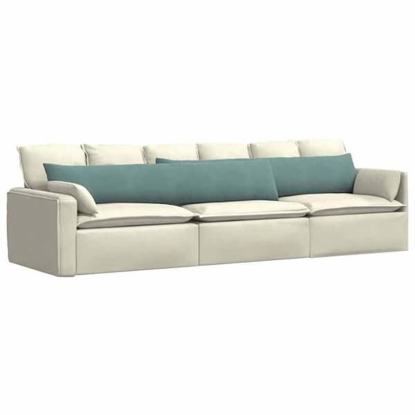 Maison Exclusive - Soffkuddar 2 st Grön Hav 200 x 40 cm Grön Hav