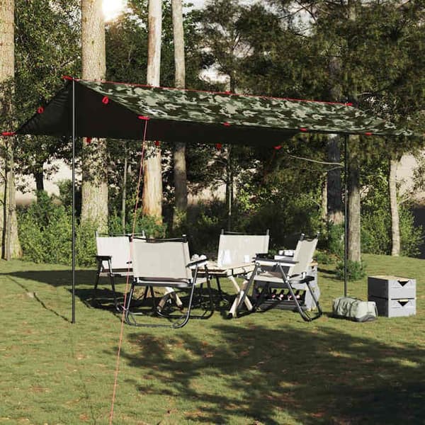 Maison Exclusive - Kamouflage campingduk 506x306 cm vattentät