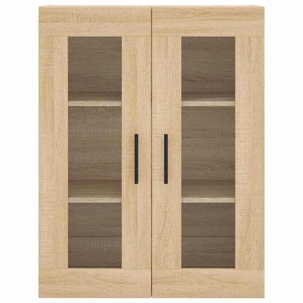 Maison Exclusive - Buffé hög Ek sonoma 69,5x34x180 cm Ingenjörsträ