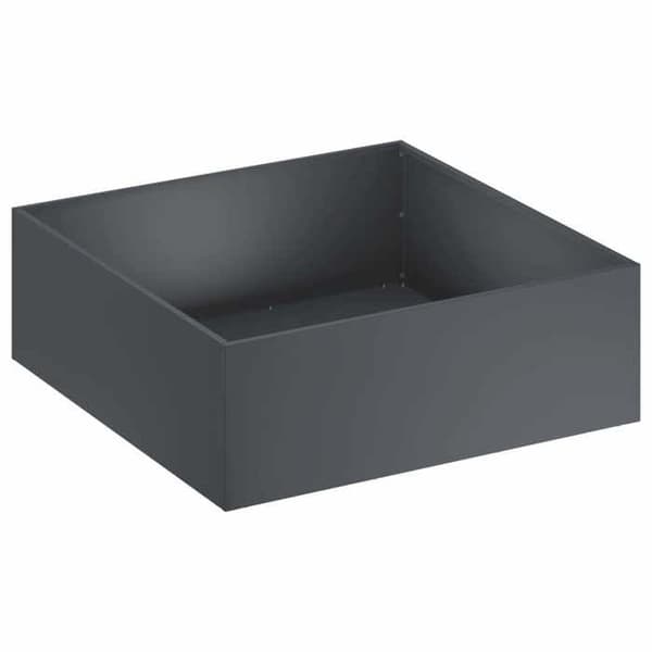 Maison Exclusive - Trädgårdskrukor Anthracite 40 x 40 x 20 cm