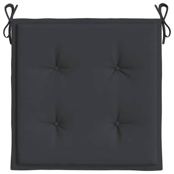 Maison Exclusive - Have stol puder sæt af 6 sort 50x50x3 cm oxford stof