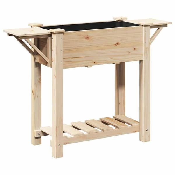 Maison Exclusive - Beige havekrukke 111 x 37 x 76,5 cm