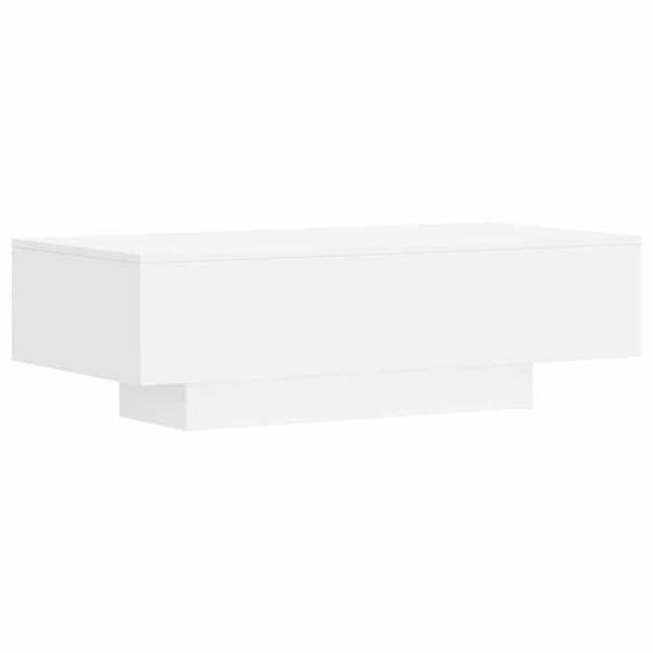 Soffbord - EXKLUSIV HEM - 100x49,5x31 cm - Vit - Ingenjörsträ - Nutida Vit