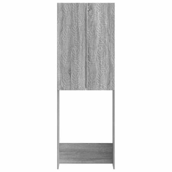 Maison Exclusive - Toilettskabe DELFT Sonoma grå 66 x 25,5 x 190 cm