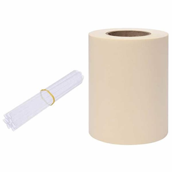 Maison Exclusive - PVC integritetsband 35 x 0,19 m Kräm Grädde