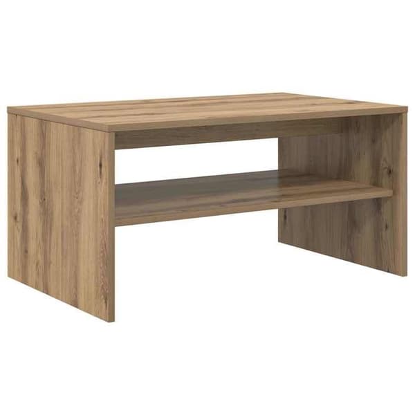 Bord - EKSKLUSIV HUS - 80 x 50 x 40 cm - Ingeniørtræ - Rektangulær - Indbyggede hylder