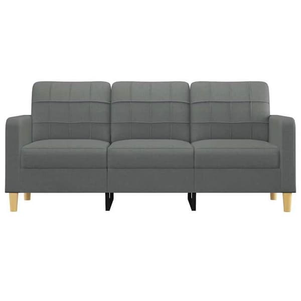 Maison Exclusive - 3-personers sofa i mørkegrå 180 cm stof