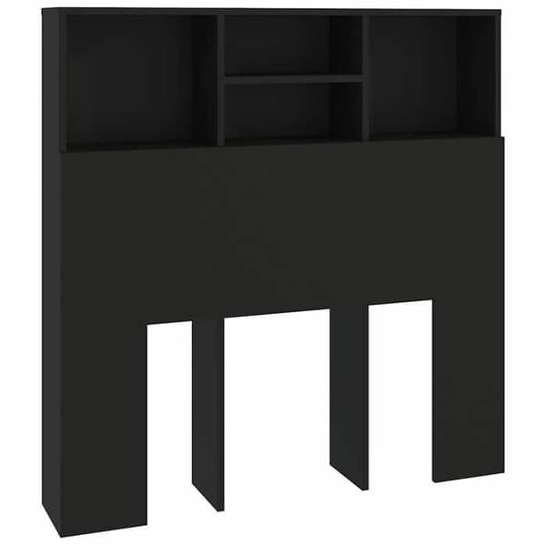 Maison Exclusive - Hovedgærde Skab Sort 100x19x103,5 cm