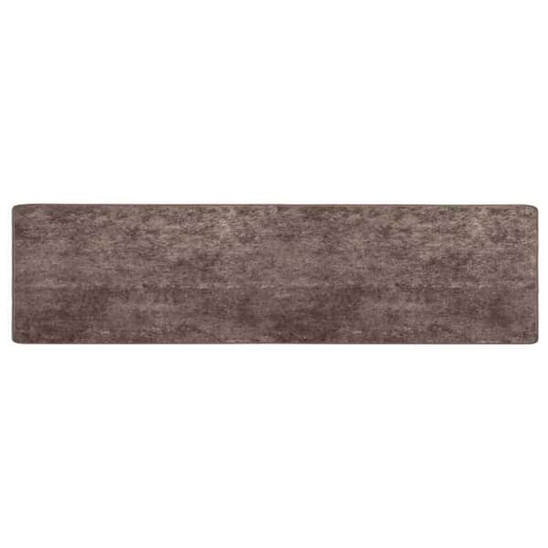 Maison Exclusive - Mattlöpare MARSA Grå 100 x 400 cm Polyester och PVC Grå