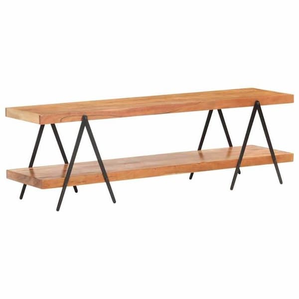 Maison Exclusive - TV-möbel 160x40x50 cm i solid akaciaträ