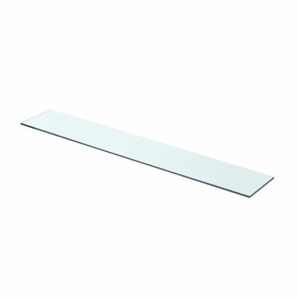 Maison Exclusive - Hyllpaneler 2 st Glas Transparent 80 x 12 cm