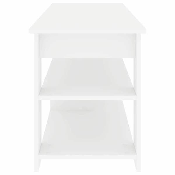 Maison Exclusive - Valkoinen televisioteline 100 x 40 x 50 cm