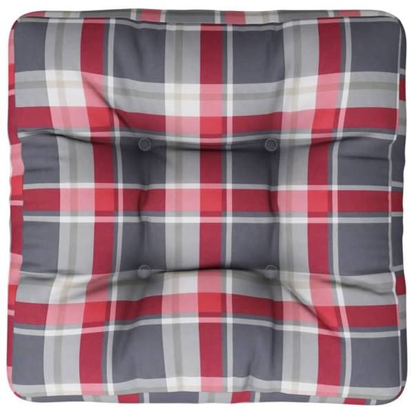 Maison Exclusive - Ruudullinen punainen patjakotelo Röd