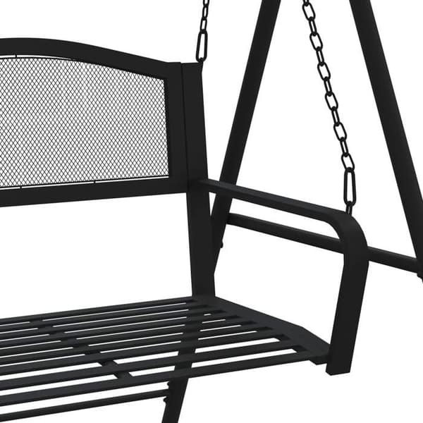 Maison Exclusive - Balansgunga 124 cm Svart Stål