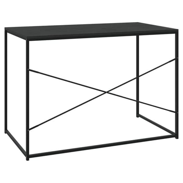 Maison Exclusive - Sort computerbord 110x60x70 cm Ingeniørtræ Svart