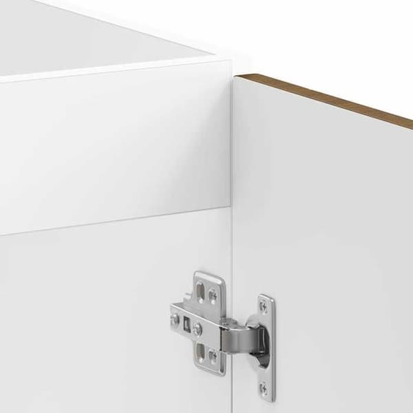 Maison Exclusive - Porto 2-delt underskabs møbel Brun 80 x 46 x 81,5 cm brun