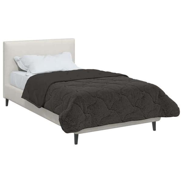 Maison Exclusive - Helårs dyne Matelassé Antracit 155 x 220 cm