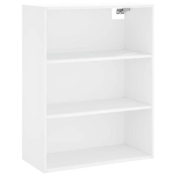 Maison Exclusive - Buffé hög Vit 69,5x34x180 cm Ingenjörsträ Vit