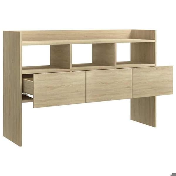 Maison Exclusive - Buffé Ek sonoma 105x30x70 cm Ingenjörsträ