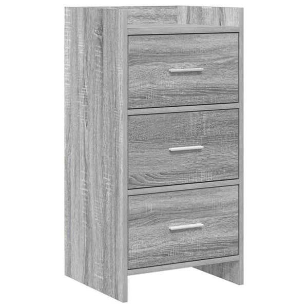 Maison Exclusive - Buffet Sonoma grå 40 x 36 x 80 cm Ingeniørtræ
