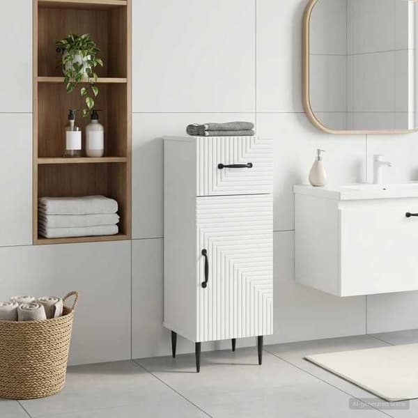 Maison Exclusive - Badeværelsesopbevaringsmøbel HAARLEM Hvid