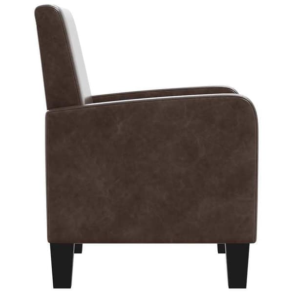 Maison Exclusive - Brun Kunstlæder Stol brun