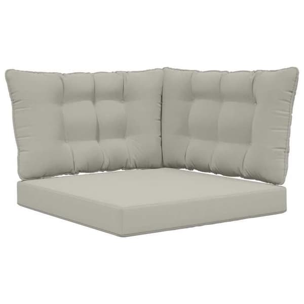 Maison Exclusive - Utomhussoffkudde Polyester Grå 68,5 x 68,5 cm