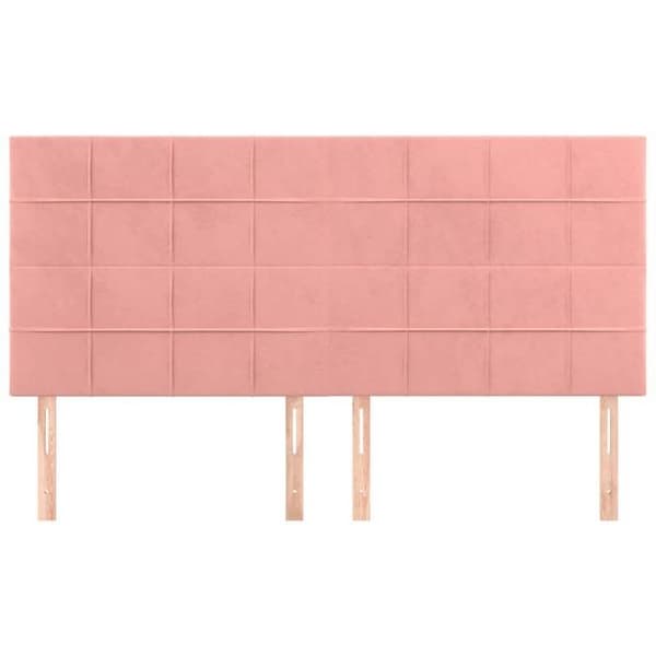 Maison Exclusive - Ruusupääty 160x5x118/128 cm Sametti Ros
