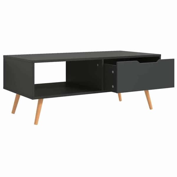 Maison Exclusive - Låg bord Grå 100x49,5x43 cm Ingenjörsträ