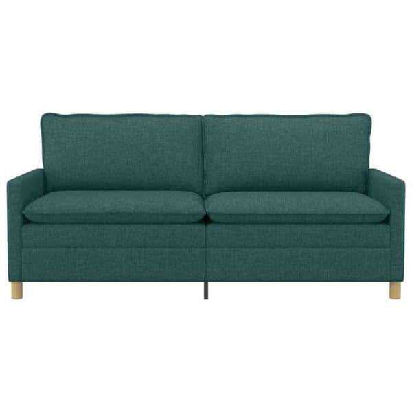 Maison Exclusive - Mörkgrön Soffa 196 x 81 x 87,5 cm Tyg