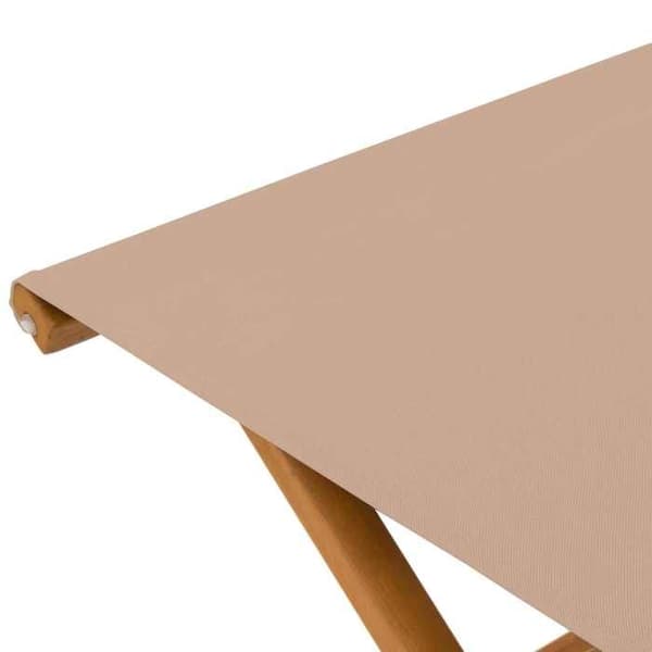 Maison Exclusive - Chaise Longue 2 stk Massivt Eucalyptus Træ Taupe
