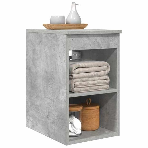 Maison Exclusive - Badeværelsesmøbel In-between Grå beton 30 x 41 x 50 cm