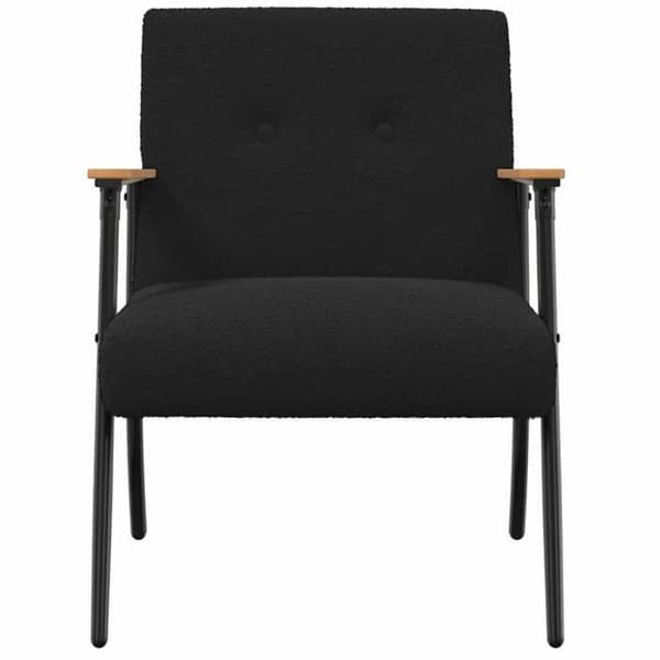 Maison Exclusive - sort stofstol der ligner boucle uld